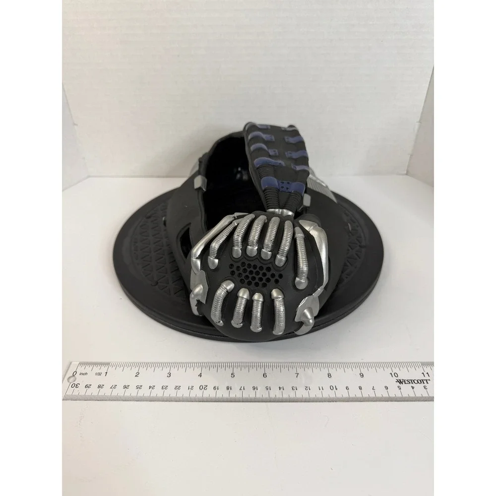 Bane Mask Batman The Dark Knight Rises Adult Cosplay Costume Black Silver Blue